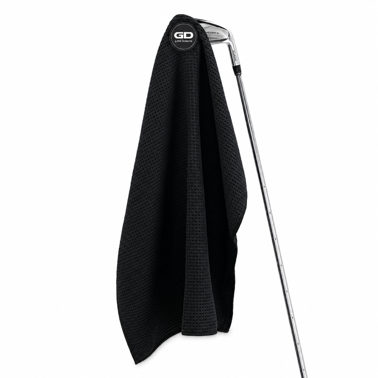 Magnetic Golf Towel - Black